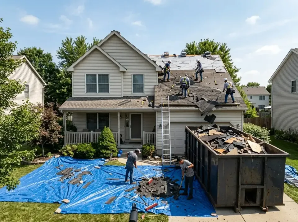 roof-replacement-debris-remova-004 — frequently asked questions, Cheapest Dumpster Rentals in Diamond Springs, CA